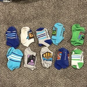 Kids Minecraft socks